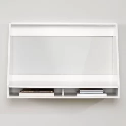 Interface Wall Mount Desk Pure White - South Shore -Children Peripherals GUEST 507b9fa0 ba7d 4597 97e1 e607a9f34696