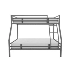 Twin Over Full Maxwell Metal Bunk Bed Gray - Novogratz 12 Twin Over Full Maxwell Metal Bunk Bed Gray - Novogratz -Children Peripherals GUEST 5134363a c06b 425f b943 f3ea48f5b620