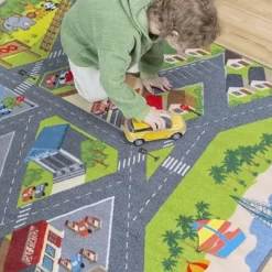 KC CUBS Boy & Girl Kids City Road Car Vehicle Traffic Educational Learning & Game Play Non Slip Nursery Bedroom Classroom Rug Carpet 12 KC CUBS Boy & Girl Kids City Road Car Vehicle Traffic Educational Learning & Game Play Non Slip Nursery Bedroom Classroom Rug Carpet -Children Peripherals GUEST 514f81c0 085a 4f80 87ff 5570f7c421e2