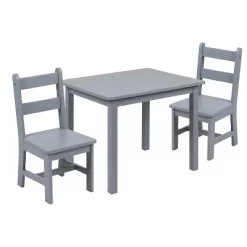 Flash Furniture Kids Solid Hardwood Table And Chair Set For Playroom, Bedroom, Kitchen - 3 Piece Set 30 Flash Furniture Kids Solid Hardwood Table And Chair Set For Playroom, Bedroom, Kitchen - 3 Piece Set -Children Peripherals GUEST 51dfc7ff 3df2 497d 8e2d a63433ea6149 1