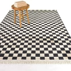Adelaide Checkered Flatweave Kids' Rug - Balta Rugs