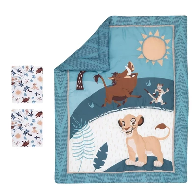 Lambs & Ivy Disney Baby Lion King Adventure Mini Crib Bedding Set - 3pc 3 Lambs & Ivy Disney Baby Lion King Adventure Mini Crib Bedding Set - 3pc - Image 3