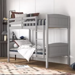 Twin Over Twin Alexis Wood Arch Bunk Bed - Hillsdale Furniture -Children Peripherals GUEST 58eba392 1918 4431 bee9 e15a61000aa8