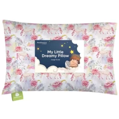 KeaBabies Toddler Pillow With Pillowcase, 13X18 Soft Organic Cotton Toddler Pillows For Sleeping, Kids Travel Pillow Age 2-5 -Children Peripherals GUEST 59872489 0905 47e8 b87d 67b00e2c9f70