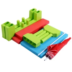 Costway 4 Seat Kids Picnic Table W/Umbrella Garden Yard Folding Children Bench Outdoor -Children Peripherals GUEST 5e919f22 6196 4864 a737 810b376f2cf2