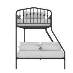 Twin/Full Kids' Bushwick Metal Bunk Bed - Novogratz -Children Peripherals GUEST 5fa644b4 8416 4ab7 a508 342024f99d3e