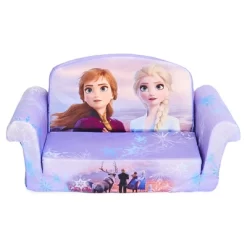 Marshmallow Furniture Disney's 2 In 1 Flip Open Compressed Foam Sofa And Sleeper Bed With Washable Cover -Children Peripherals GUEST 5fb8beed 5747 4fbc 8140 64a07f761732