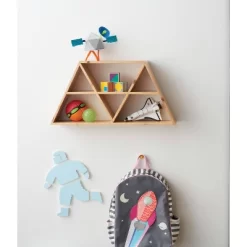 12"x 24" Triangles Kids' Shelf - Pillowfort™ -Children Peripherals GUEST 60832245 f2aa 4f8c a6f4 c44bb167866f