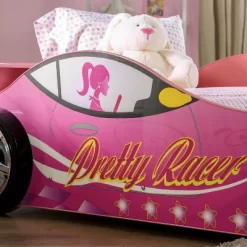 Twin Naglin Racing Car Bed With Led Headlight Pink - HOMES: Inside + Out -Children Peripherals GUEST 60eb3dff 373d 4489 9cb5 9b0d39d5d596