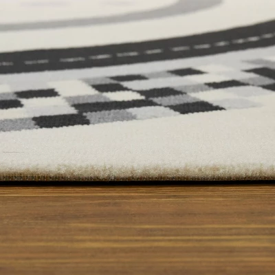 Race Car Track Kids' Rug - Balta Rugs 2 Race Car Track Kids' Rug - Balta Rugs - Image 2