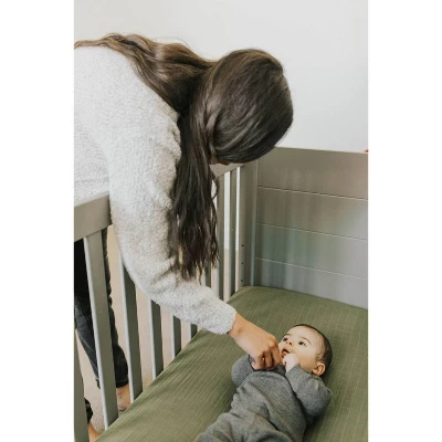 Little Unicorn Cotton Muslin Crib Sheet 1 Little Unicorn Cotton Muslin Crib Sheet