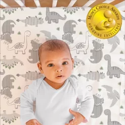 The Peanutshell Fitted Crib Sheets - Green And Gray Dinosaur - 2pk 9 The Peanutshell Fitted Crib Sheets - Green And Gray Dinosaur - 2pk -Children Peripherals GUEST 66840e00 1f44 457f 8f16 0e1e61c20213