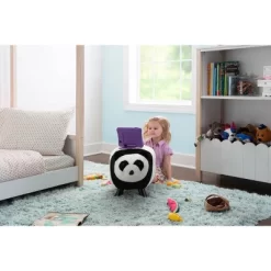Ming Ming Panda Bear Stool White/Black - Powell -Children Peripherals GUEST 6b8b9153 1370 4e82 937c d86796fa4304