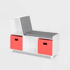RiverRidge Home Kids' Book Nook Collection Cubby Storage Bench With 2 Bins - RiverRidge 16 RiverRidge Home Kids' Book Nook Collection Cubby Storage Bench With 2 Bins - RiverRidge -Children Peripherals GUEST 6bfb4aec 2b6c 47cf adf4 054e3ec8d6b6