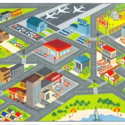 KC CUBS Boy & Girl Kids City Road Car Vehicle Traffic Educational Learning & Game Play Non Slip Nursery Bedroom Classroom Rug Carpet 15 KC CUBS Boy & Girl Kids City Road Car Vehicle Traffic Educational Learning & Game Play Non Slip Nursery Bedroom Classroom Rug Carpet -Children Peripherals GUEST 6c16411f 08ea 49e2 a23d 1f2c332f8b14