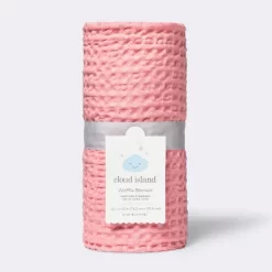 Waffle Blanket - Cloud Island™ Coral 5 Waffle Blanket - Cloud Island™ Coral -Children Peripherals GUEST 6c39eb6d a934 47c7 bef0 5dbef2c394f0