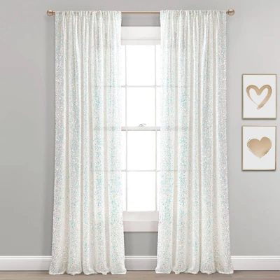 52"x84" Ballgown Glam Sparkle Sequins Window Curtain Panel - Lush Décor 6 52"x84" Ballgown Glam Sparkle Sequins Window Curtain Panel - Lush Décor - Image 6