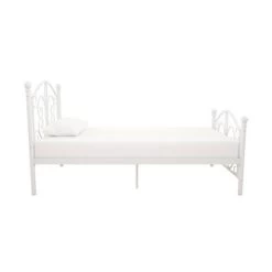 Twin Kids' Bombay Metal Bed White - Room & Joy -Children Peripherals GUEST 6e961b9d b07b 45b8 a8f8 23c7e04b0435
