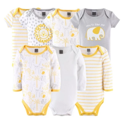 The Peanutshell Newborn Gift Set - Sunshine Jungle - 23pc 1 The Peanutshell Newborn Gift Set - Sunshine Jungle - 23pc