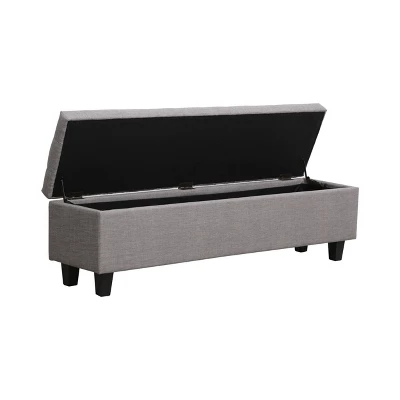 Ben Tufted Storage Ottoman - Abbyson Living 3 Ben Tufted Storage Ottoman - Abbyson Living - Image 3