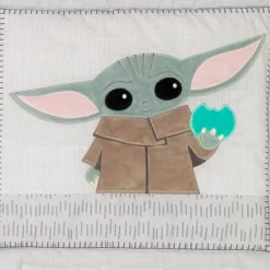 Lambs & Ivy Star Wars The Child Baby Yoda Nursery 3-Piece Baby Crib Bedding Set -Children Peripherals GUEST 732c655c bea8 4387 9523 f2166f0a4c6c