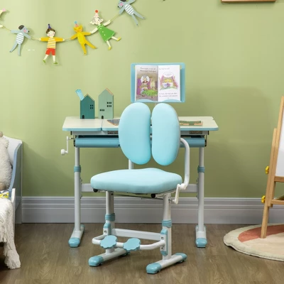 Qaba Ergonomic Kids Desk Chair With Thick Cushioning & Height Adjustment, Kids Computer Chair, Childrens Chair, Kids Office Chair & Study Chair 1 Qaba Ergonomic Kids Desk Chair With Thick Cushioning & Height Adjustment, Kids Computer Chair, Childrens Chair, Kids Office Chair & Study Chair