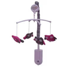 Bacati - Owls In The Woods Pink Fuschia Gray 10 Pc Crib Bedding Set With Long Rail Guard Cover 14 Bacati - Owls In The Woods Pink Fuschia Gray 10 Pc Crib Bedding Set With Long Rail Guard Cover -Children Peripherals GUEST 756a8a73 b9af 415d 85e3 2e6316197f19