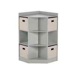 5pc Kids' Corner Cabinet Set With 4 Bins Set - RiverRidge Home -Children Peripherals GUEST 75d48553 13f4 492c a675 bac33ca55141