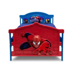 Twin Marvel Spider-Man Plastic 3D Bed - Delta Children -Children Peripherals GUEST 76b49a15 ce41 4f50 945d e17a154998aa