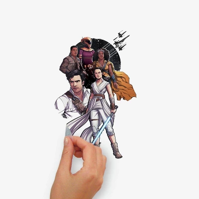 Star Wars Episode IX Galactic Ships Peel & Stick Wall Decal - Roommates 2 Star Wars Episode IX Galactic Ships Peel & Stick Wall Decal - Roommates - Image 2