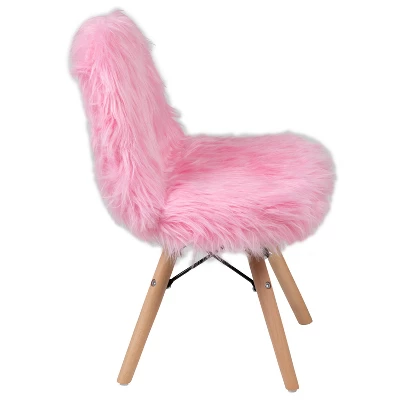 Flash Furniture Kids Shaggy Dog Accent Chair 9 Flash Furniture Kids Shaggy Dog Accent Chair - Image 9