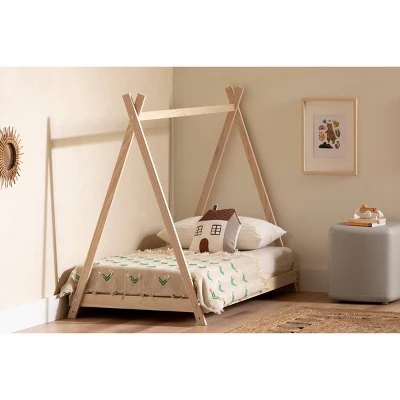 Sweedi Bed Natural Wood - South Shore 1 Sweedi Bed Natural Wood - South Shore