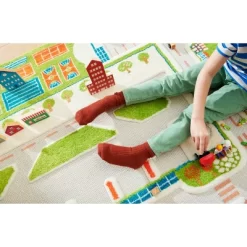 52.5"x71" Mini City 3D Play Rug - IVI -Children Peripherals GUEST 7aa3155a 46d6 4f68 aa5d a47dbe7f62d4