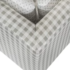 Tibbetts Kids' Sectional With Ottoman Gray/White - HOMES: Inside + Out -Children Peripherals GUEST 7b2a1770 3b96 47e2 be4d c7acbd71ccda