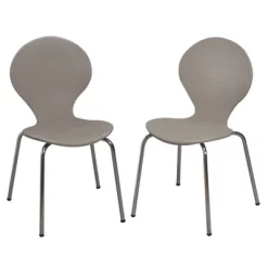 Set Of 2 Kids' Bentwood Chairs With Chrome Legs - Gift Mark -Children Peripherals GUEST 7ebc5f6e aaac 42b2 86ef c987fbaaa511