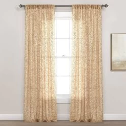 52"x84" Ballgown Glam Sparkle Sequins Window Curtain Panel - Lush Décor 13 52"x84" Ballgown Glam Sparkle Sequins Window Curtain Panel - Lush Décor -Children Peripherals GUEST 8300e126 dfd2 4688 ae28 b0c19b7b4a7a