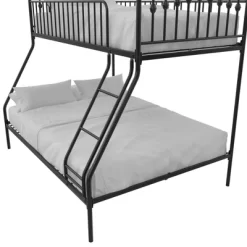 Twin/Full Kids' Bushwick Metal Bunk Bed - Novogratz -Children Peripherals GUEST 8478c6a1 cd63 476a abb4 c7d13a165eed