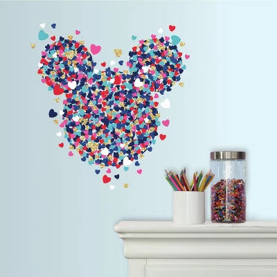RoomMates Disney Minnie Mouse Heart Confetti Peel And Stick Wall Decals 1 RoomMates Disney Minnie Mouse Heart Confetti Peel And Stick Wall Decals