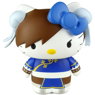 Toynami, Inc. Street Fighter X Hello Kitty Chun-Li 10 Inch PVC Coin Bank 1 Toynami, Inc. Street Fighter X Hello Kitty Chun-Li 10 Inch PVC Coin Bank