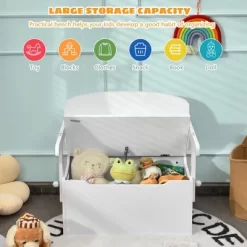 Costway 3-in-1 Kids Convertible Storage Bench Wood Activity Table And Chair Set 15 Costway 3-in-1 Kids Convertible Storage Bench Wood Activity Table And Chair Set -Children Peripherals GUEST 854a8264 b38a 4b77 a474 d03d26a3b03c