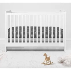 Bacati - Elephants White/Gray 3 Pc Crib Bedding Set 10 Bacati - Elephants White/Gray 3 Pc Crib Bedding Set -Children Peripherals GUEST 856180d5 c08d 459e b658 6727f44fec74
