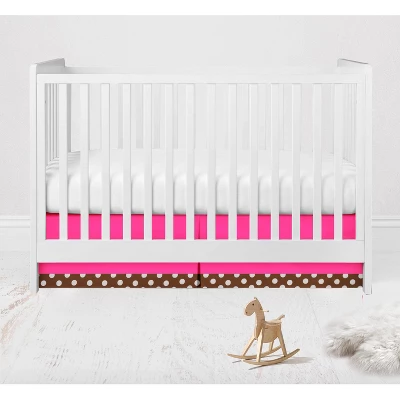 Bacati - Ladybugs Pink Chocolate 10 Pc Crib Bedding Set With 2 Crib Fitted Sheets 8 Bacati - Ladybugs Pink Chocolate 10 Pc Crib Bedding Set With 2 Crib Fitted Sheets - Image 8