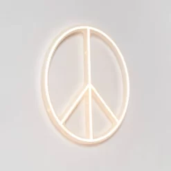 Peace Neon Kids' Wall Decor - Pillowfort™ -Children Peripherals GUEST 8760d761 38ac 400d bbca 2f8c901697c9