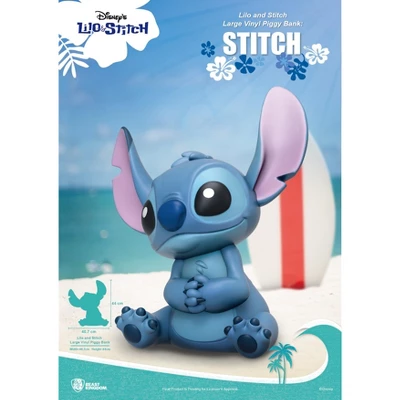 Disney Lilo And Stitch Large Vinyl Piggy Bank: Stitch 1 Disney Lilo And Stitch Large Vinyl Piggy Bank: Stitch