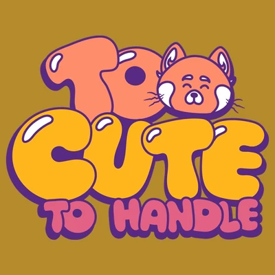 Junior's Turning Red Too Cute To Handle Festival Muscle Tee 1 Junior's Turning Red Too Cute To Handle Festival Muscle Tee