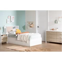 Munich Mates Bed With 3 Drawers Pure White - South Shore -Children Peripherals GUEST 8973778e 4fcb 4eab b4ee 882b9d4d2670