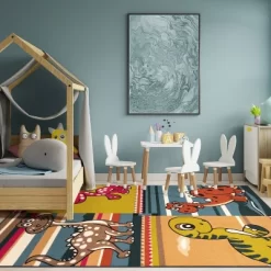 Dinoventure Dinosaurs Non-Slip Kids Playroom Decor Washable Indoor Area Rug By Blue Nile Mills 19 Dinoventure Dinosaurs Non-Slip Kids Playroom Decor Washable Indoor Area Rug By Blue Nile Mills -Children Peripherals GUEST 8b102158 3edc 466e ad43 9a1591fab752