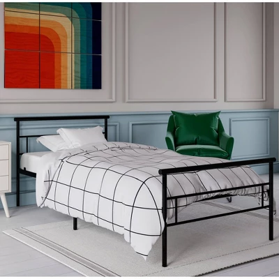 Twin Seattle Metal Bed - BK Furniture 1 Twin Seattle Metal Bed - BK Furniture