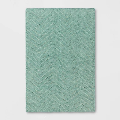 4'x6' Tufted Cotton Chevron Kids' Rug - Pillowfort™ 7 4'x6' Tufted Cotton Chevron Kids' Rug - Pillowfort™ - Image 7