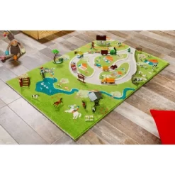 39"x59" Farm 3D Play Rug - IVI -Children Peripherals GUEST 8cc72825 78a3 4bb8 b27a b6ec52454b8b